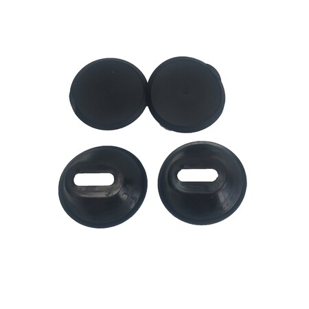Trailfx BED LINER HARDWARE Cleat Hole Plugs for Interior Walls of Bed Liner 4 Inch Diameter PLUGKITGM